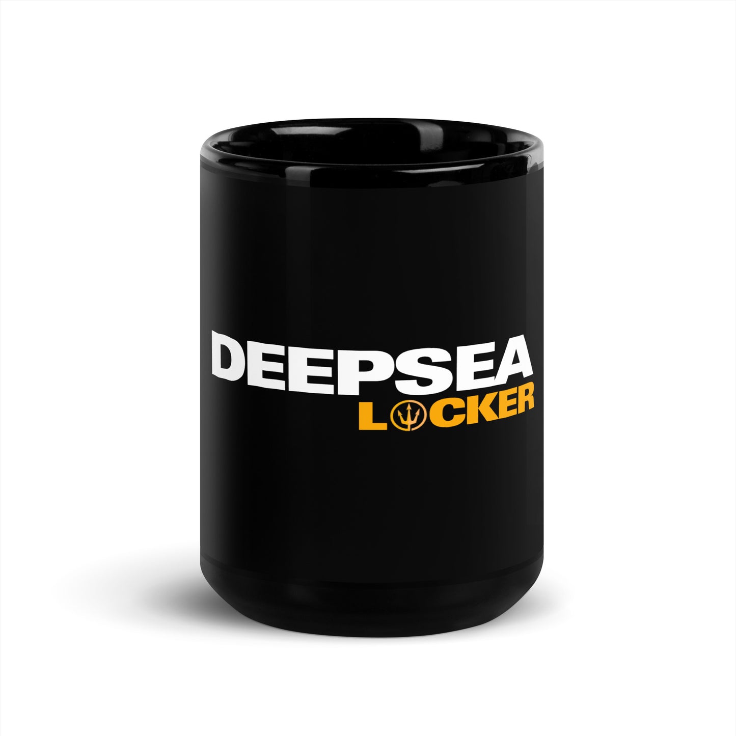 DeepSea Locker Black Glossy Coffee Cup