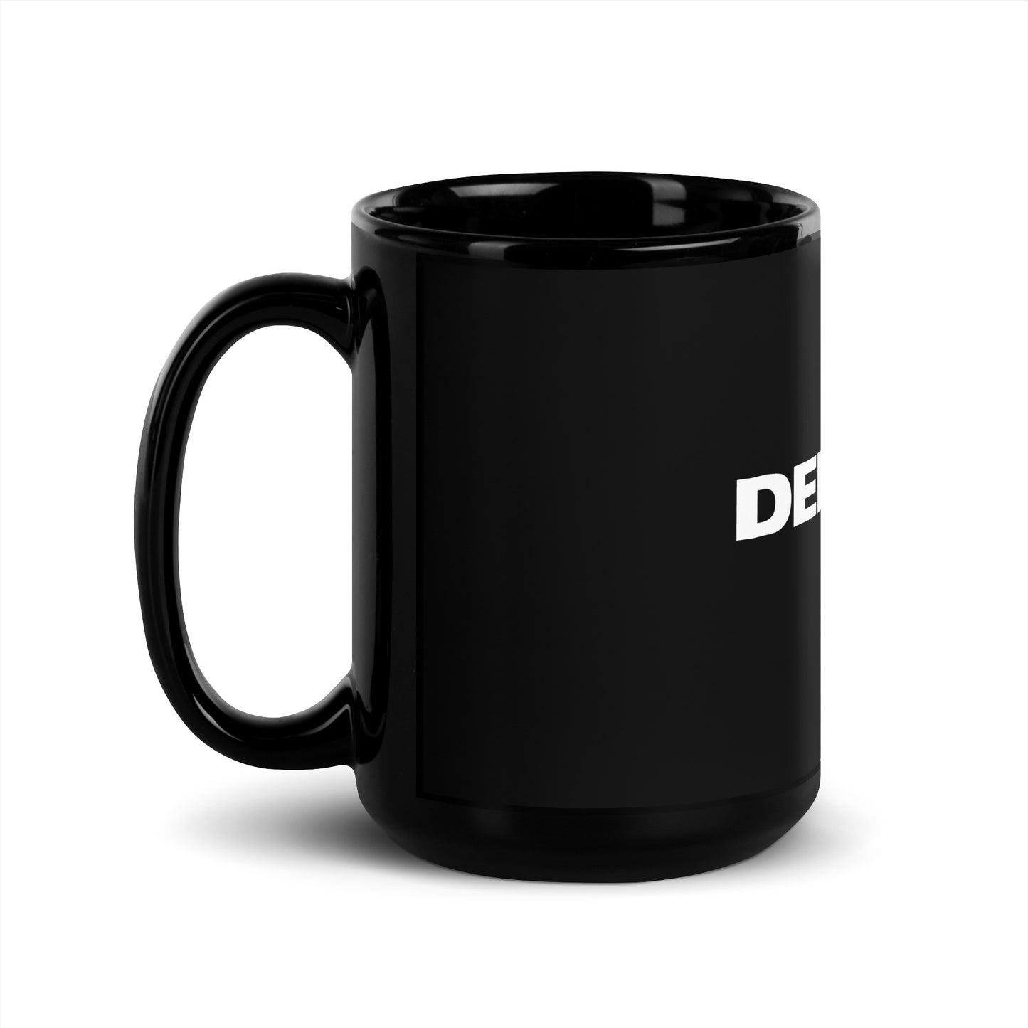 DeepSea Locker Black Glossy Coffee Cup