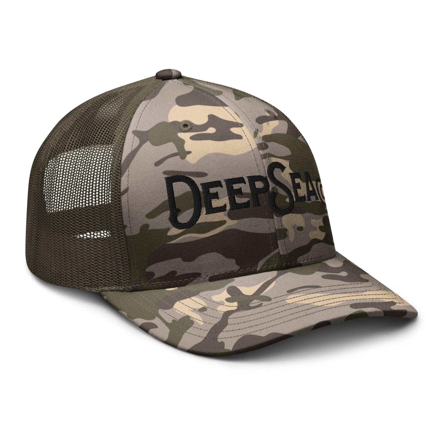 DeepSea Co. Camouflage trucker hat