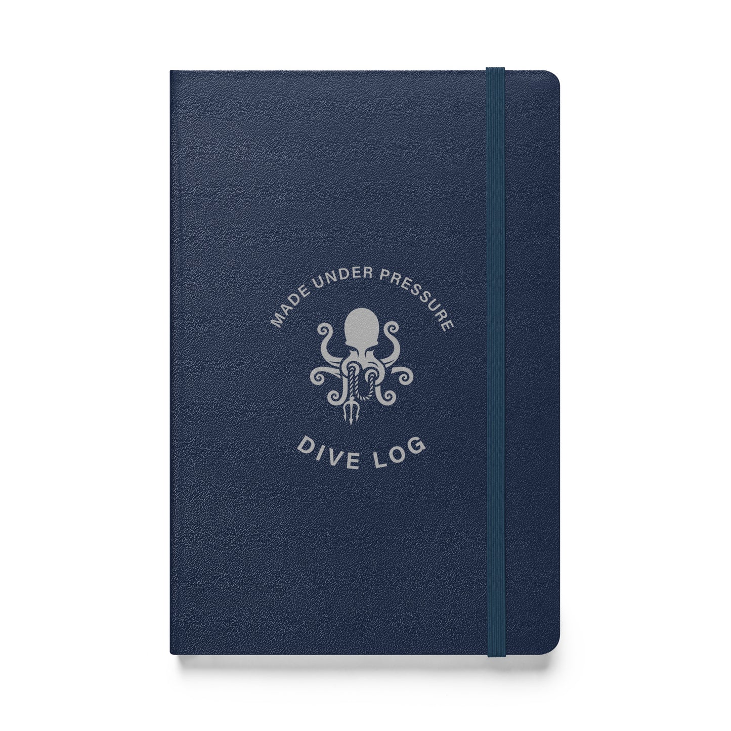 Made Under Pressure™ / DIVE LOG Hardcover bound notebook