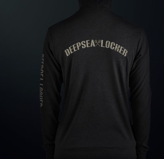 DEEPSEA LCOKER Unisex zip hoodie