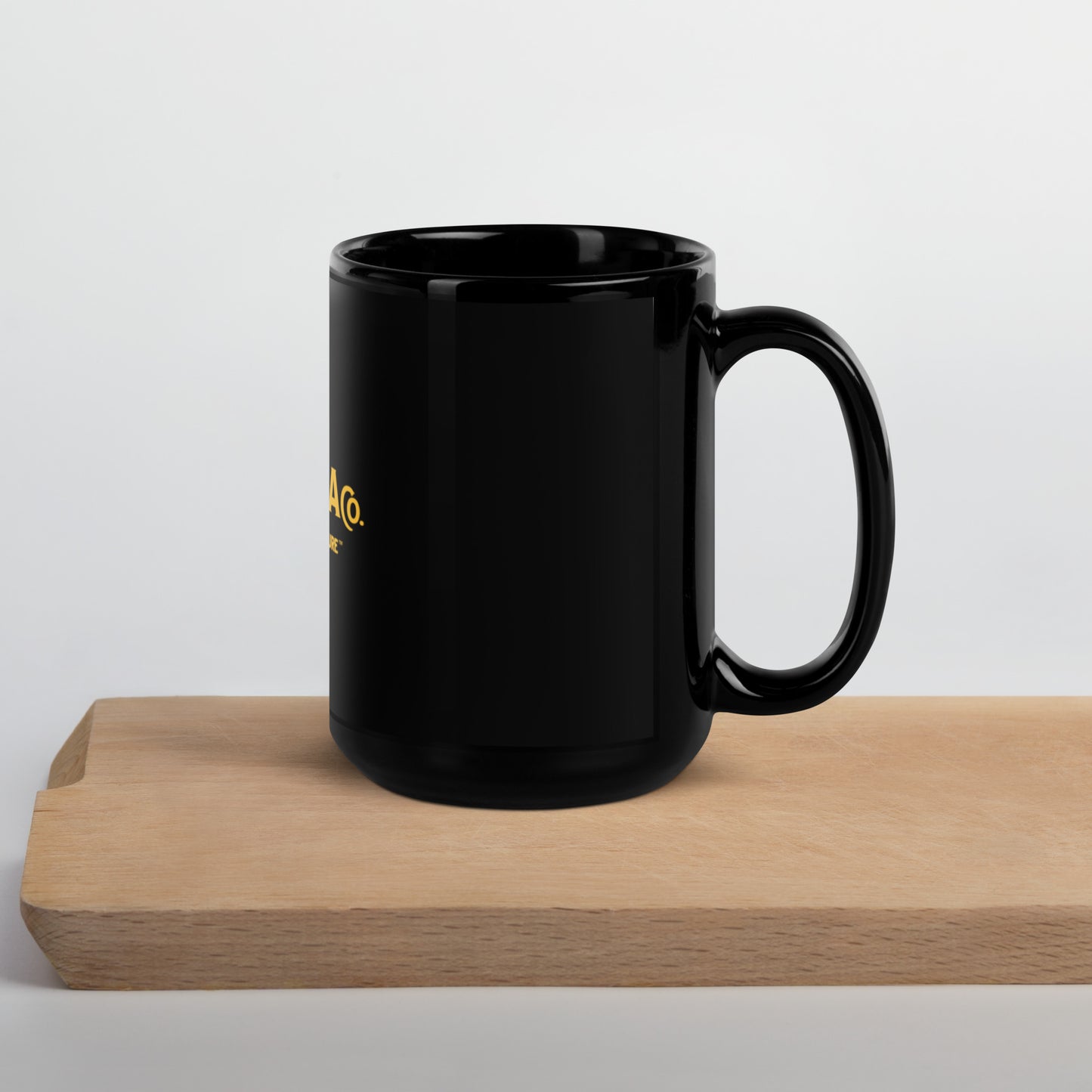 DeepSea Co. Black Glossy Mug