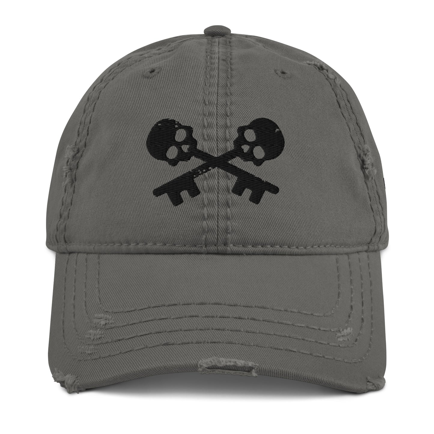 Skeleton Keys Distressed Dad Hat