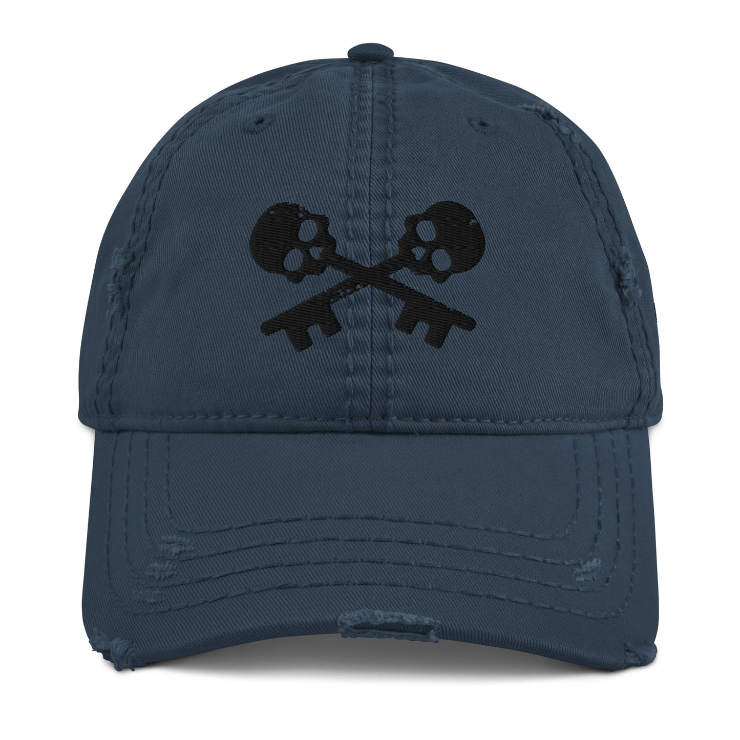 Skeleton Keys Distressed Dad Hat